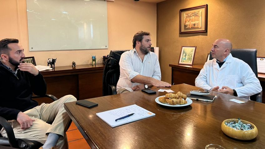 Cagnoli y Uniporc recibieron la visita de referentes del sector porcino de Holanda