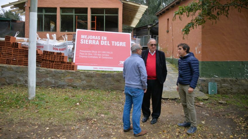 Avanza la obra de revalorización integral en la Reserva Natural Sierra del Tigre