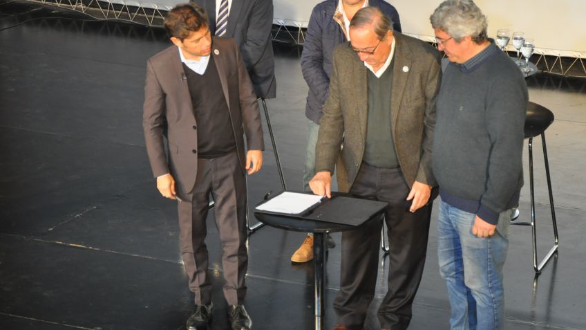 El intendente le pidió al gobernador acompañamiento en las gestiones por la Ruta Nacional 226