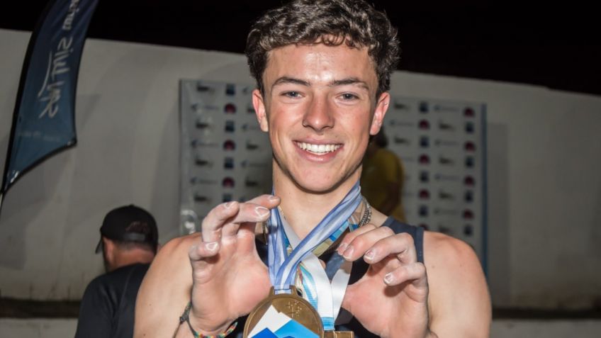Bautista Gregorini integra la selección Argentina de Escalada que irá al Mundial 