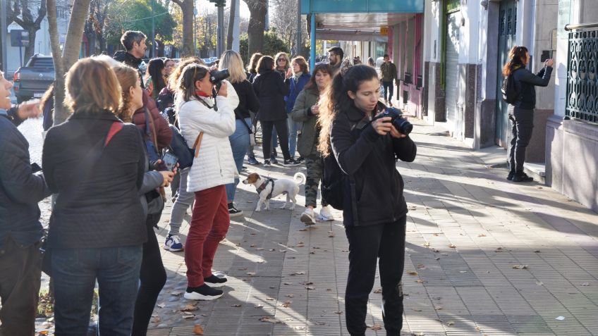 Se realizó la tercera edición de la Caminata Cultural y Safari Fotográfico en el Barrio La Estación