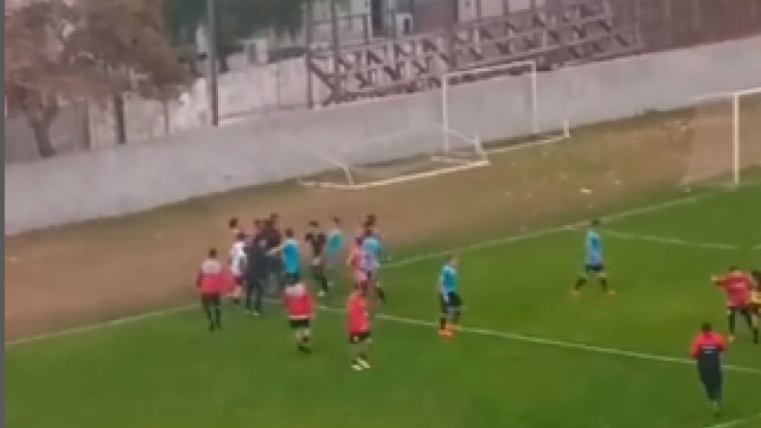 La barbarie fue protagonista dentro y fuera del estadio Dámaso Latasa