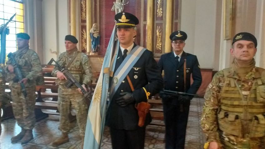 Se realizaron los actos protocolares y el tradicional Tedeum por el 25 de Mayo