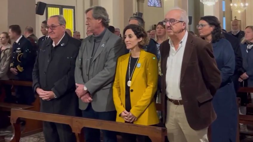 Se realizaron los actos protocolares y el tradicional Tedeum por el 25 de Mayo