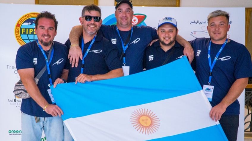 Bustos quíntuple campeón del mundo de longcasting