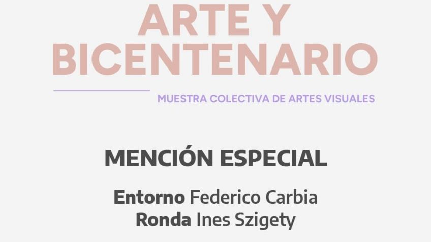 Se dieron a conocer los ganadores del concurso artístico "Arte y Bicentenario" 