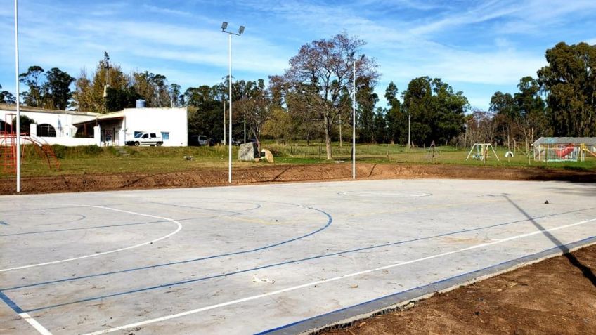 El domingo quedará inaugurado el Playón Deportivo de Cerro Leones