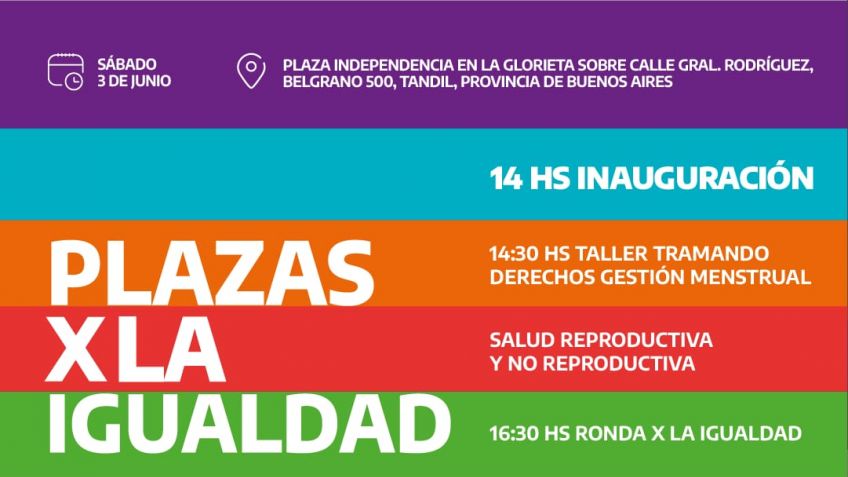 "Plazas por la Igualdad" acerca el trabajo de la Provincia a los municipios