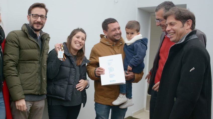 Se entregaron 22 viviendas para familias de Rauch