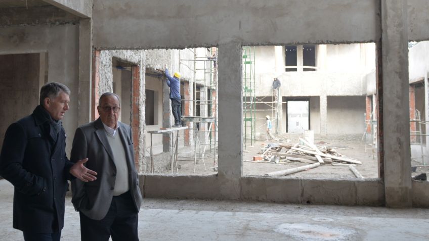 La construcción de los nuevos edificios del Conservatorio y el IPAT registra un 60% de avance