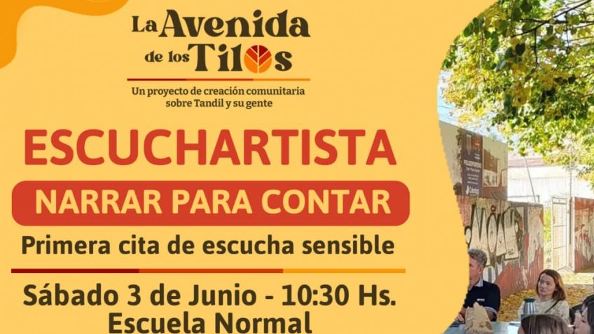 "Escuchartista", en "La Avenida de los Tilos"