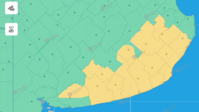 IMAGEN: SERVICIO METEOROLOGICO NACIONAL