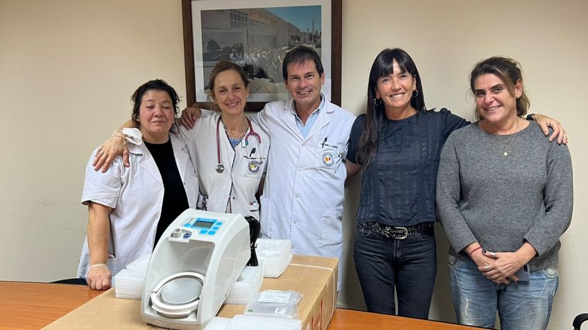 La Provincia entregó equipamiento para el Hospital Debilio Blanco Villegas