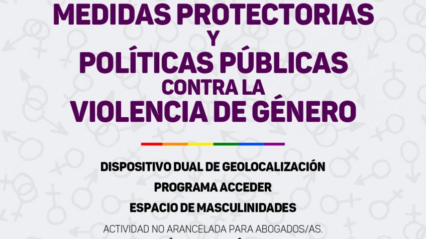 Capacitación sobre medidas protectorias y políticas públicas contra la violencia de género