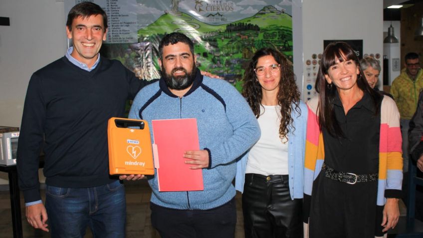 Entregaron desfibriladores en el marco del programa Tandil Ciudad Cardioprotegida