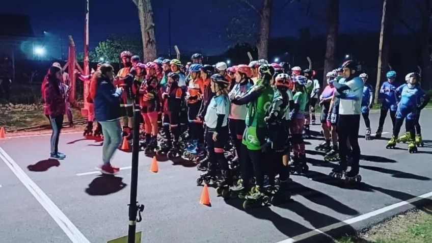 Rolleros Tandil participó de una importante carrera en Bella Vista