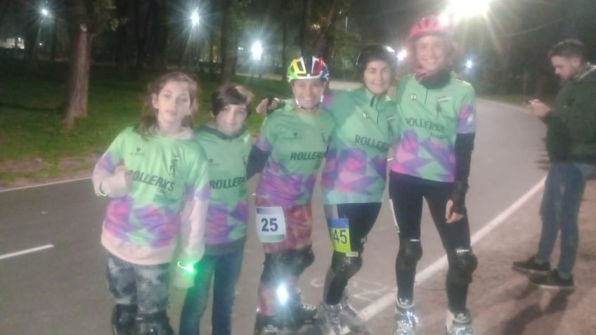 Rolleros Tandil participó de una importante carrera en Bella Vista