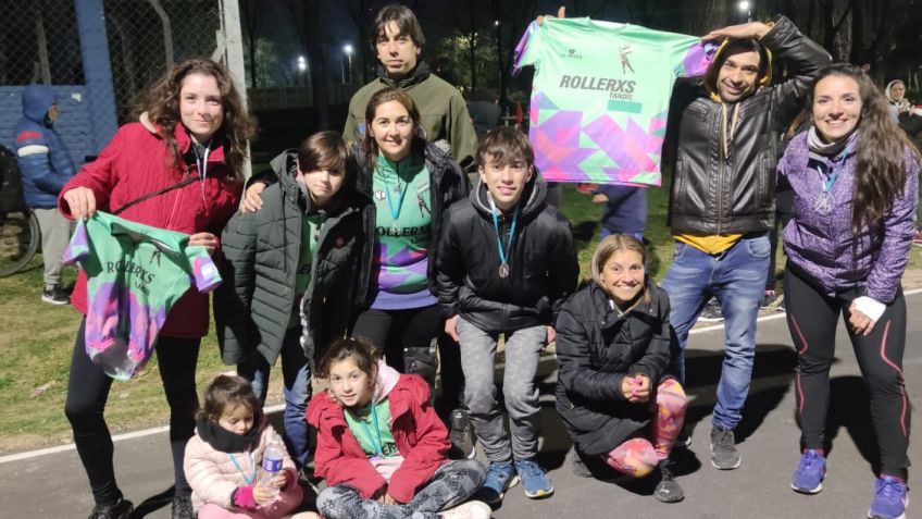 Rolleros Tandil participó de una importante carrera en Bella Vista