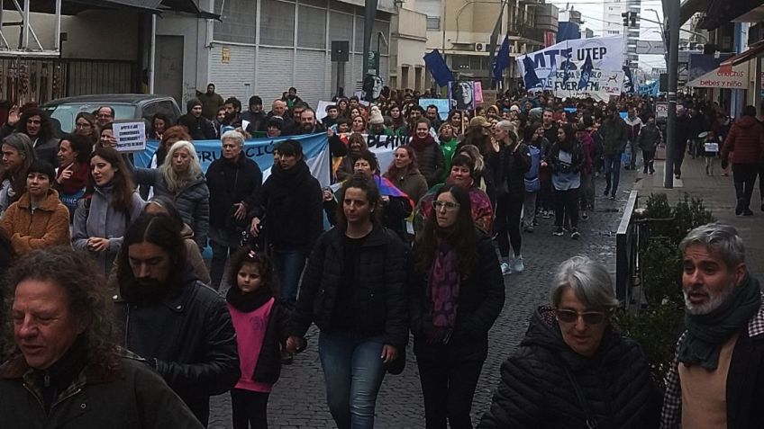 FOTO: FACEBOOK MESA INTERSINDICAL TANDIL