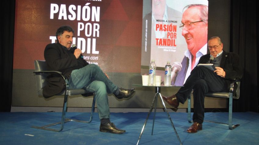 Miguel Ángel Lunghi presentó su libro "Pasión por Tandil"
