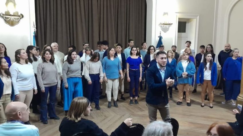 Con una gran repercusión se presentó el Coro de la Universidad Nacional del Sur