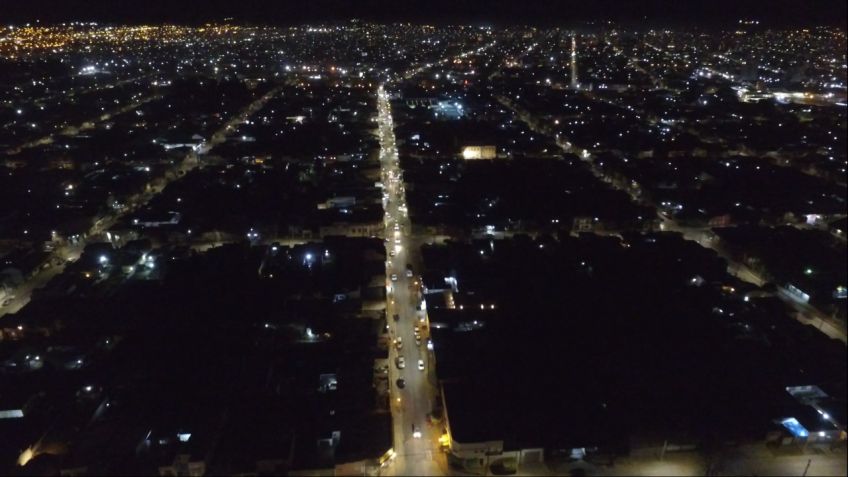 El 70 por ciento del alumbrado público de la ciudad ya cuenta con tecnología Led