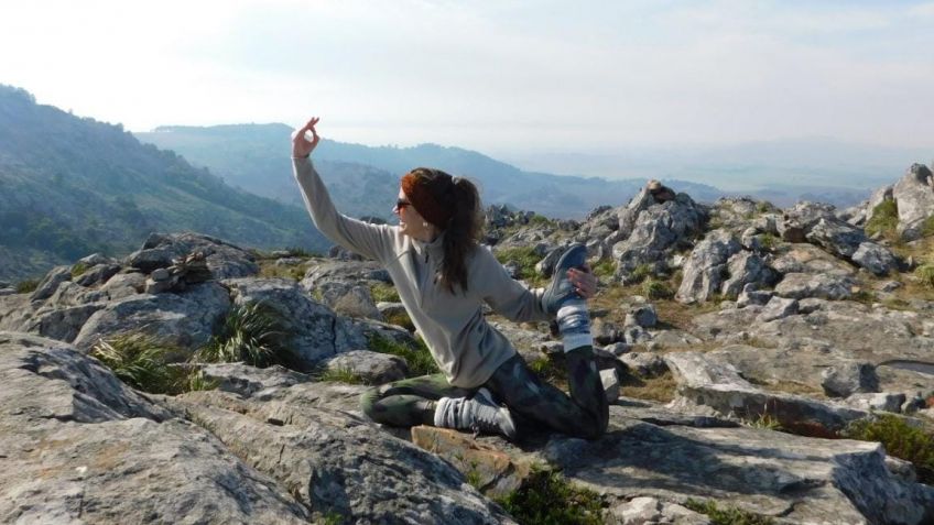 Victoria Rodríguez Lodi y el balance de lo acontecido en la Semana del yoga en Tandil