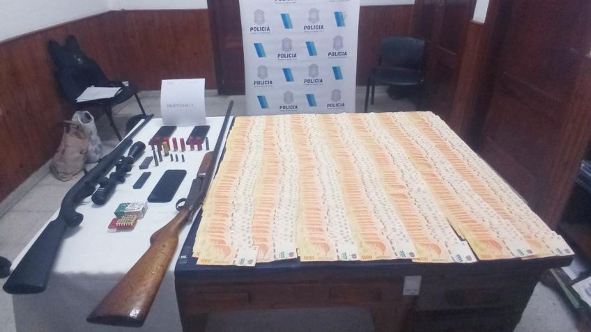 Se dio con uno de los autores de robos a cementerios de la zona y se secuestraron armas de fuego