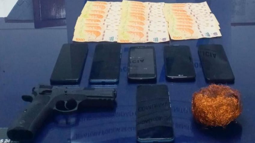 Se dio con uno de los autores de robos a cementerios de la zona y se secuestraron armas de fuego