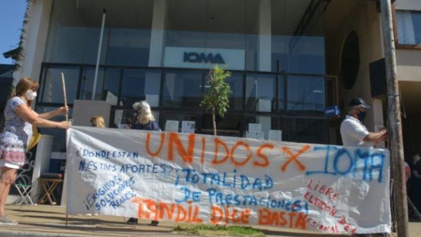 Volvieron a presentar un reclamo al IOMA por la situación en Tandil