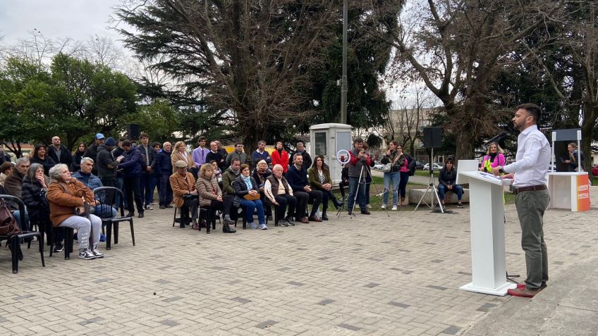 Juan Manazzoni presentó su lista para las PASO 