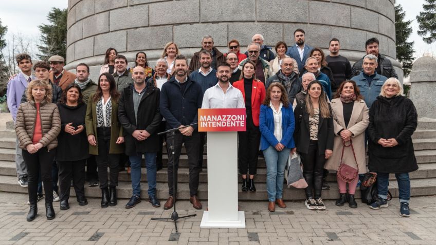Juan Manazzoni presentó su lista para las PASO 