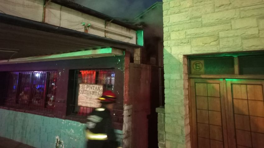 Incendio en un departamento de Avenida España