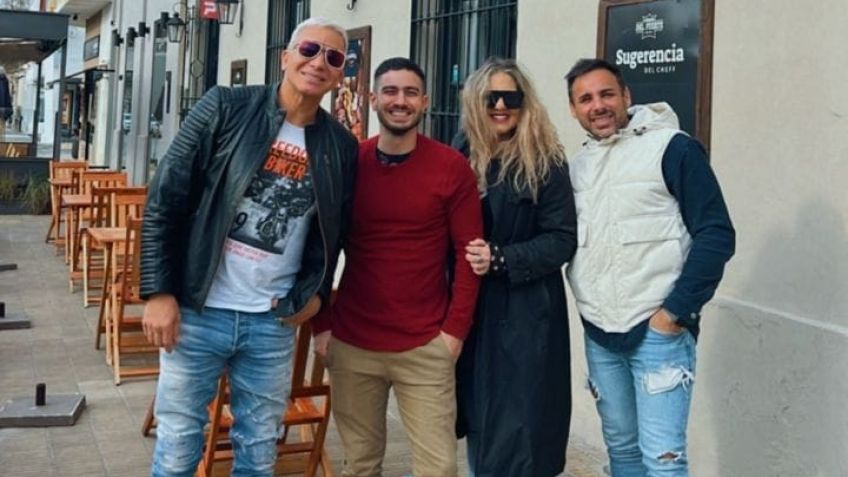 Flavio Mendoza de paseo por Tandil