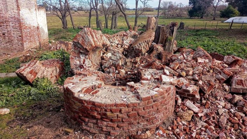 Gárriz solicitó información sobre la demolición de la chimenea de la ex fábrica La Tandilera