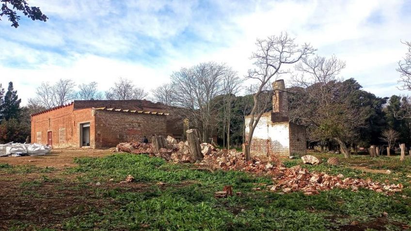 Gárriz solicitó información sobre la demolición de la chimenea de la ex fábrica La Tandilera