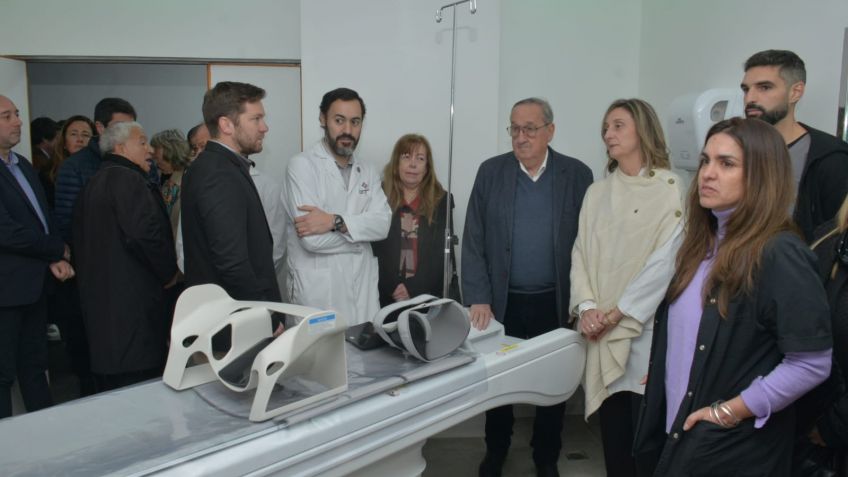 Para Lunghi, "con el nuevo tomógrafo seguimos consolidando una salud igualitaria"