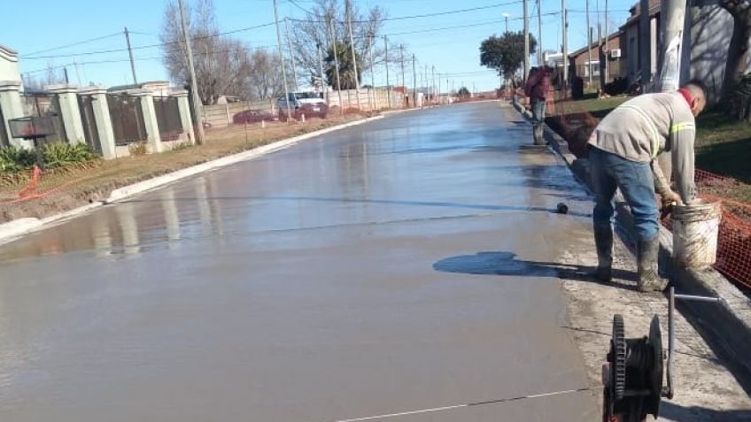 Avanzan obras de infraestructura vial en diferentes sectores