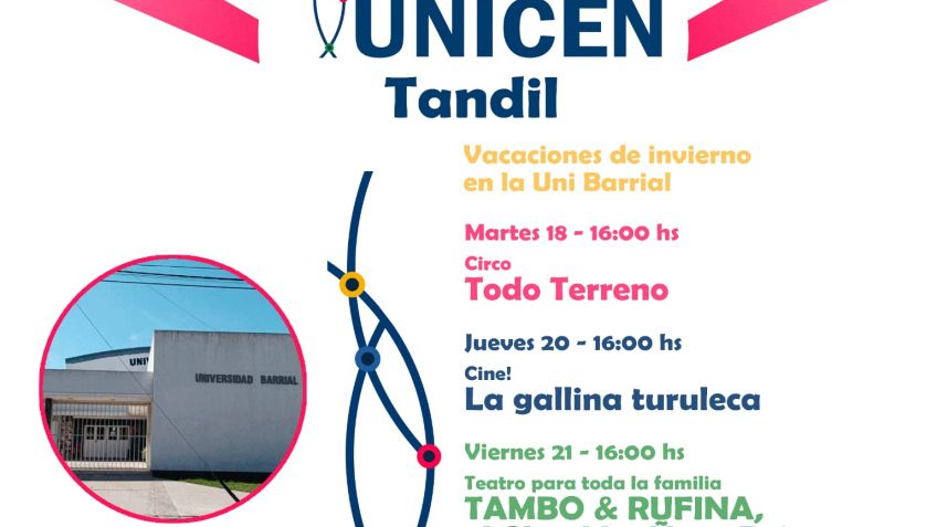 La Universidad Barrial presentó sus actividades para el receso invernal
