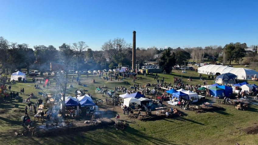 Con una gran convocatoria, comenzó la Kermesse Rural