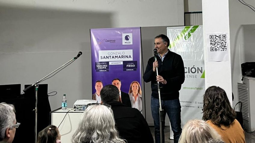 Acción Tandilense y la Libertad Avanza realizó su lanzamiento de campaña