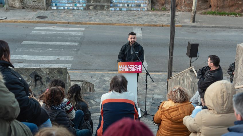 Manazzoni presentó sus propuestas para adultos mayores, jóvenes y educación