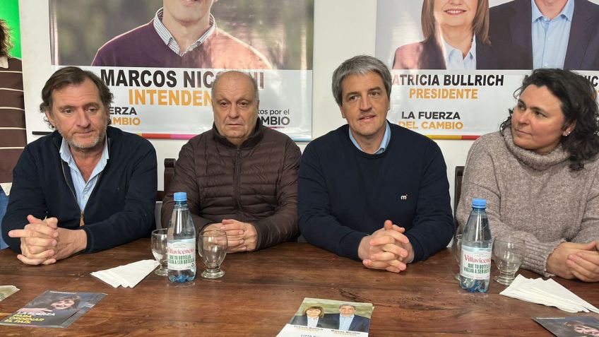 El Diputado Hernán Lombardi visitó Tandil para apoyar a Marcos Nicolini
