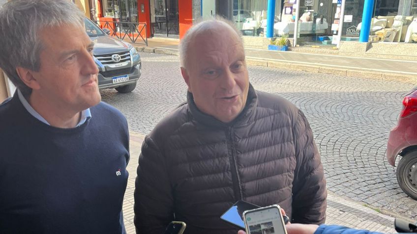 El Diputado Hernán Lombardi visitó Tandil para apoyar a Marcos Nicolini