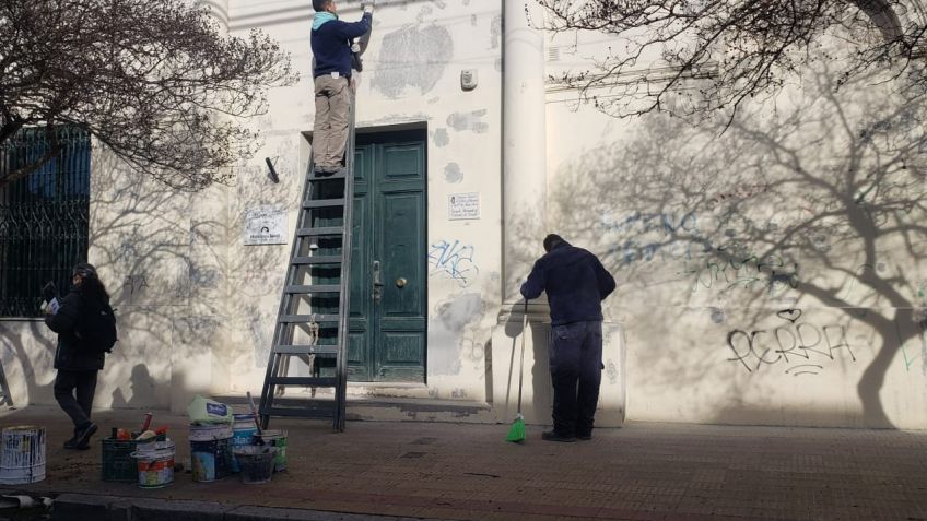 Ponen en valor de los edificios de las escuelas de Cerámica y Artes Visuales