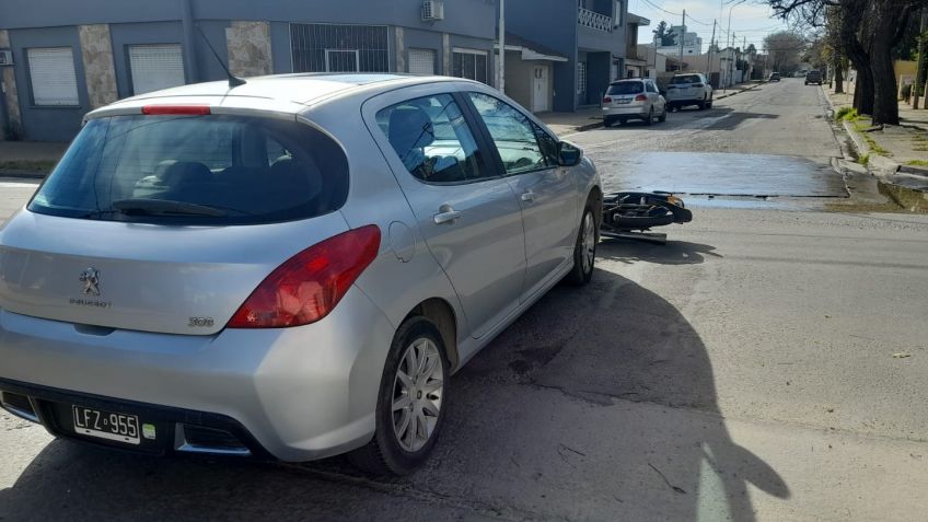 Choque sin lesiones en Pinto y 11 de septiembre