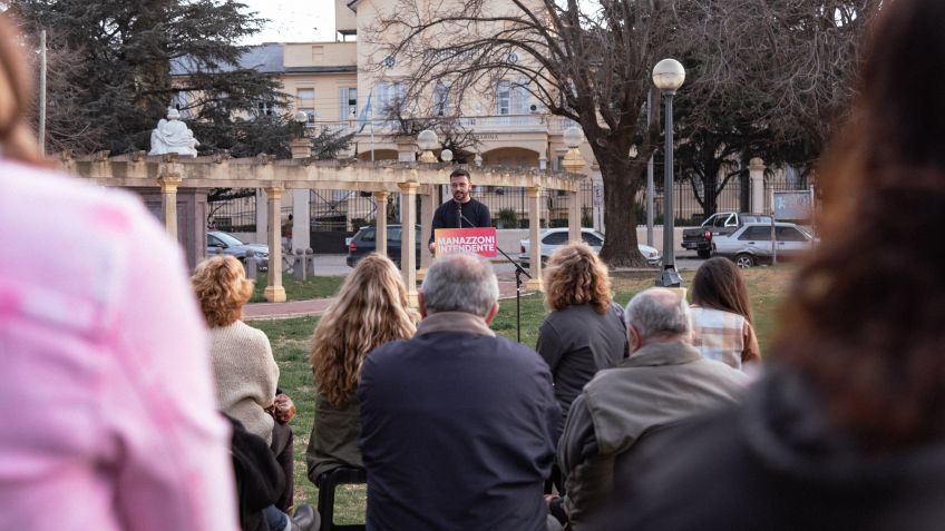 Manazzoni presentó sus propuestas sobre salud, deporte y medioambiente