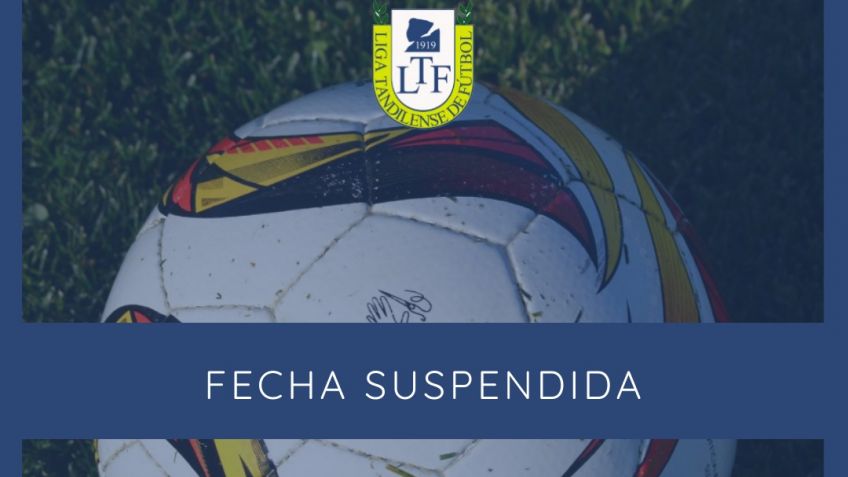 La Liga Tandilense de Fútbol debió suspender la programación del fin de semana