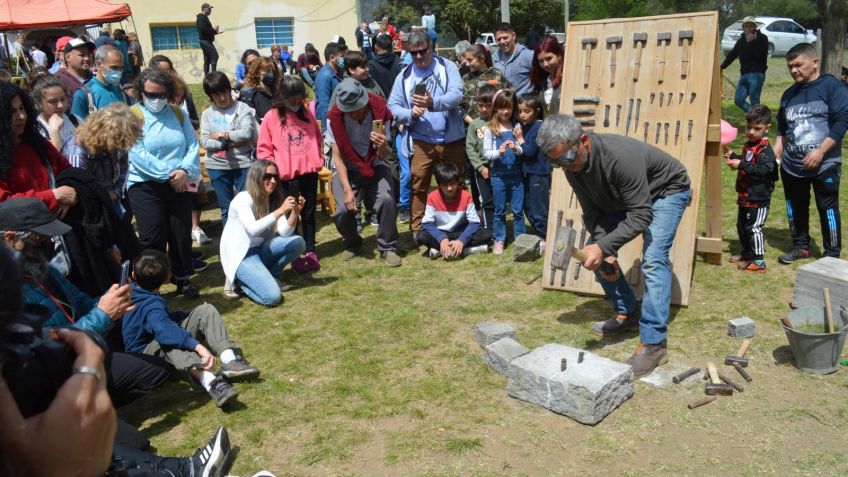 La Provincia consideraría al oficio de Picapedrero como Patrimonio Cultural Inmaterial