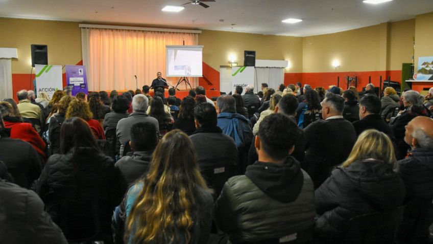 El acuerdo Acción Tandilense - La Libertad Avanza tuvo su cierre de campaña
